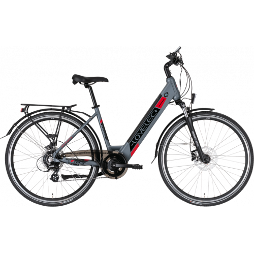 Trekingový elektrobicykel LOVELEC Komo Red 2021