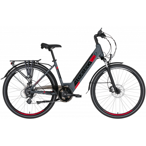 Trekingový elektrobicykel LOVELEC Komo Red 2022