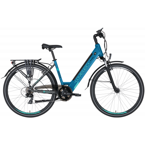 Mestský elektrobicykel LOVELEC Rana Blue/Azure 2022 !!! TESTOVACI MODEL !!!