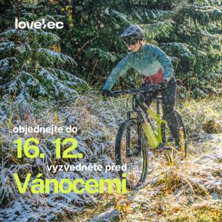🔔 Cink, cink… Vánoční čas se nezadržitelně blíží! Neodkládej dárky na poslední chvíli! 🎄🚴‍♂️ Pokud si chceš ještě letos...
